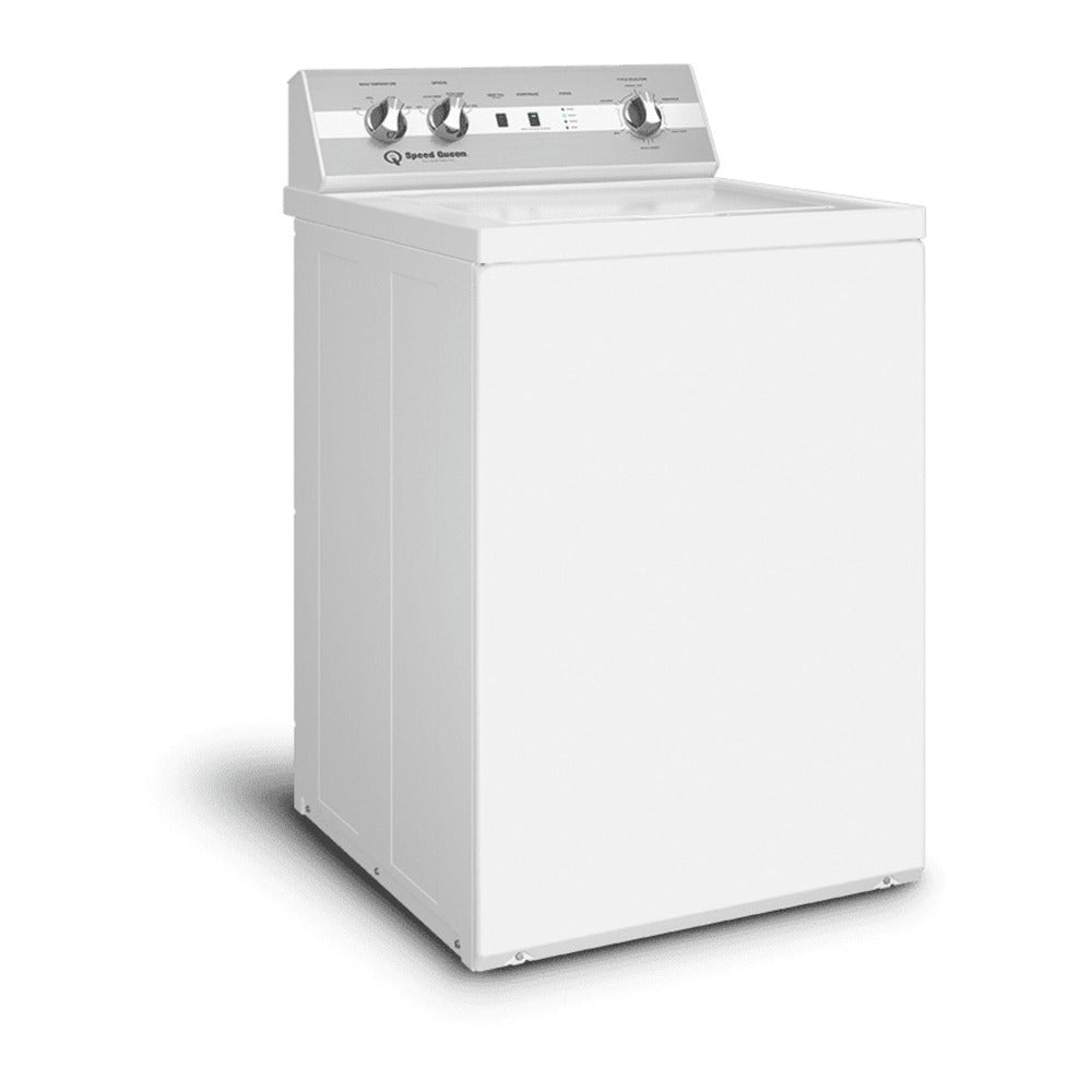 Speed Queen TC5 washer side view (left)